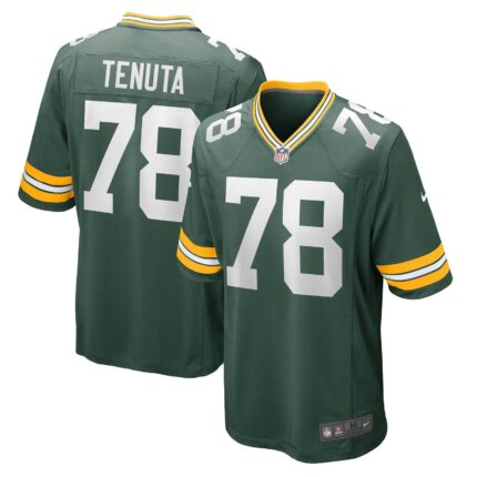 Luke Tenuta Green Bay Packers Nike Home Game Jersey - Green