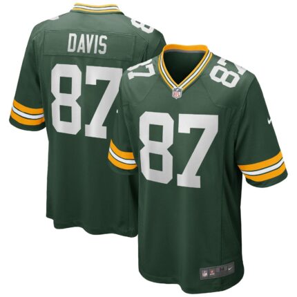 Willie Davis Green Bay Packers Nike Game Retired Jersey - Green