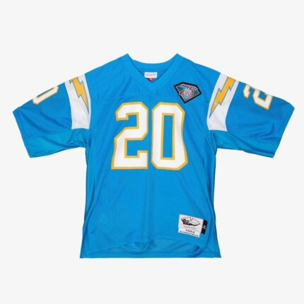 Men's Natrone Means Powder Blue San Diego Chargers 1994 Jersey