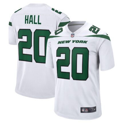 Breece Hall New York Jets Nike Away Game Jersey - White