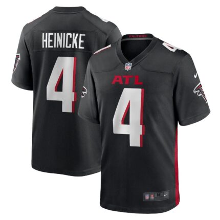Taylor Heinicke Atlanta Falcons Nike Game Jersey - Black