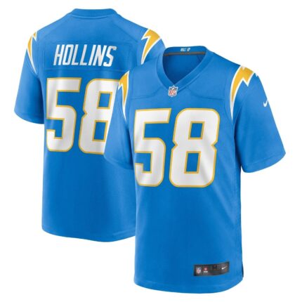 Justin Hollins Los Angeles Chargers Nike Game Jersey - Powder Blue