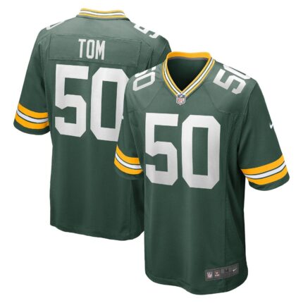 Zach Tom Green Bay Packers Nike Game Jersey - Green