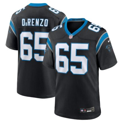J.D. DiRenzo Carolina Panthers Nike Game Jersey - Black