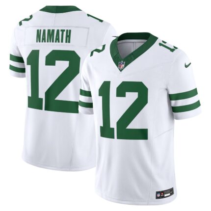 Joe Namath New York Jets Nike Vapor F.U.S.E. Limited Jersey - Legacy White